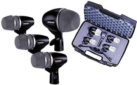 PGDMK4-XLR  Shure PG 4PC Drum Mic Kit